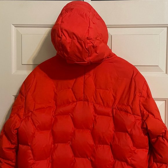 Columbia Hooded Red 700 Down Fill Jacket - Large - Picture 4 of 16